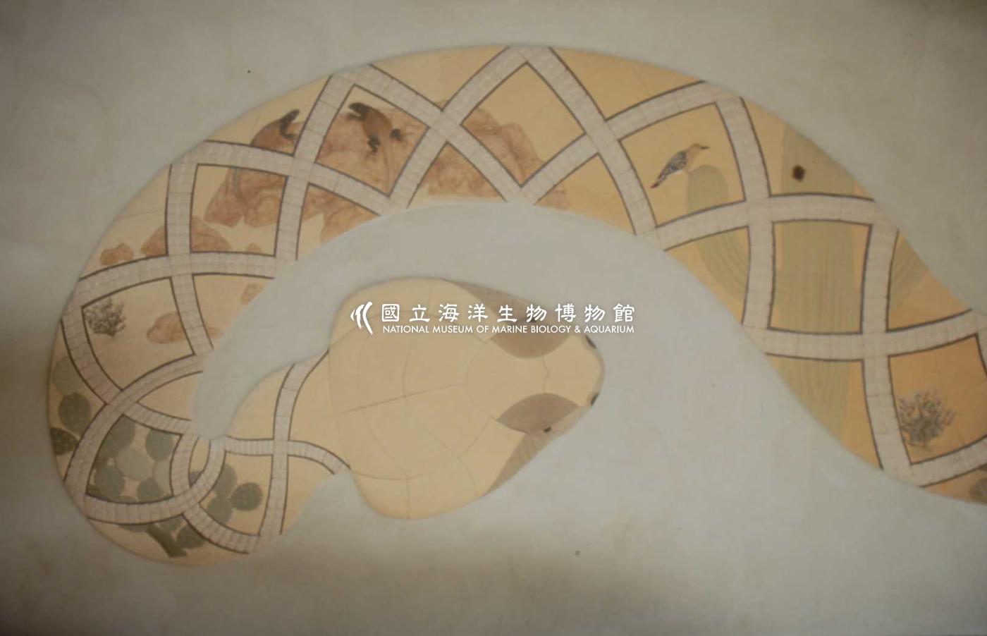 珊瑚王國壁飾造景